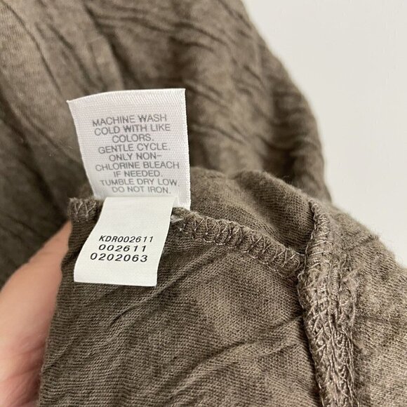 J.Jill Pure jill Woman’s Brown Textured Long Sleeve Sweater Dress Pockets Sz Xs - Picture 7 of 8